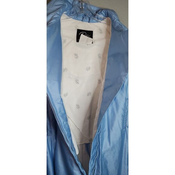 Vintage Roffe 70's or 80's Baby Blue One Piece Snowsuit Ski Suit - Picture 6 of 11